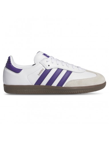 adidas Samba ADV White/Purple Véritable concentré