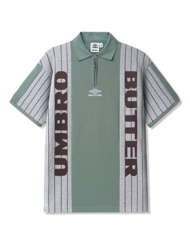 Butter x Umbro Athletica SS Polo Shirt Sage outlet