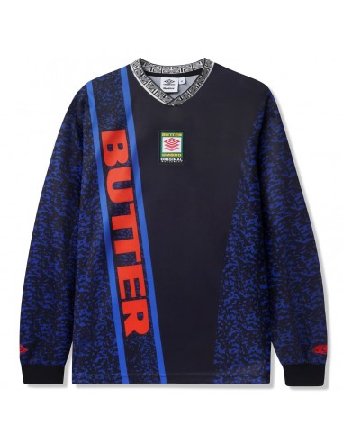 Butter x Umbro Goalie LS Jersey Black/Blue Par le système avancé 