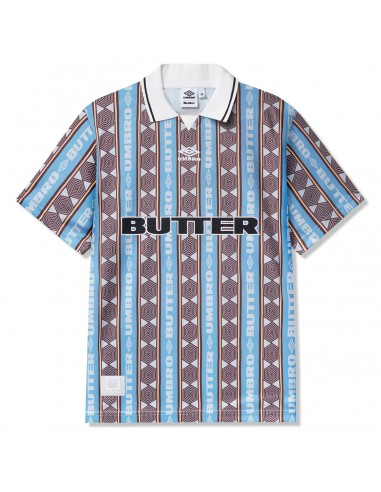 Butter x Umbro Vert Jersey Sky/Brown france