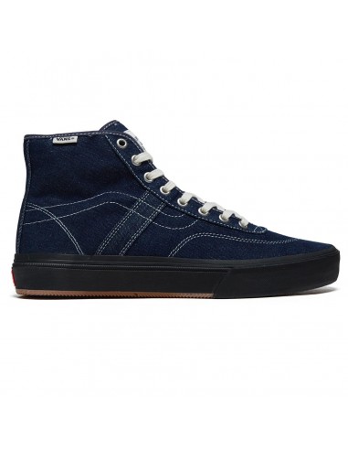 Vans Skate Crockett High Decon Denim Car Blue paiement sécurisé