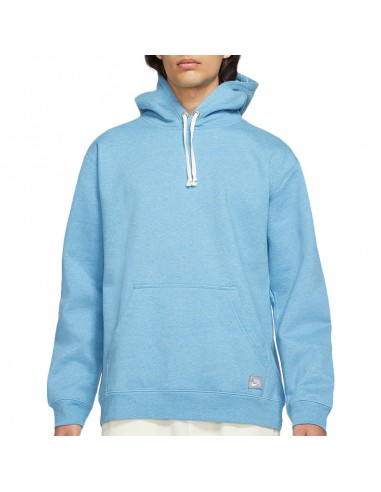 Nike SB Sustainable Fleece Skate Hoodie Dutch Blue/Pure White Jusqu'à 80% De Réduction