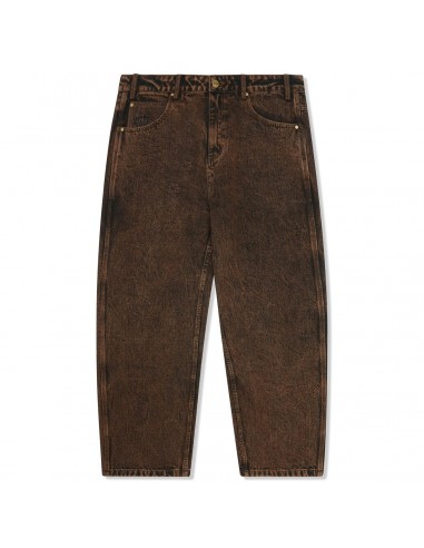 Butter Goods Spider Denim Jeans Acid Brown paiement sécurisé