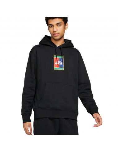 Nike SB Skate GFX Hoodie Black/Black Les magasins à Paris