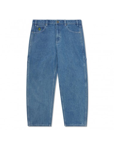 Butter Goods Weathergear Heavy Weight Denim Jeans Mid Blue Jusqu'à 80% De Réduction