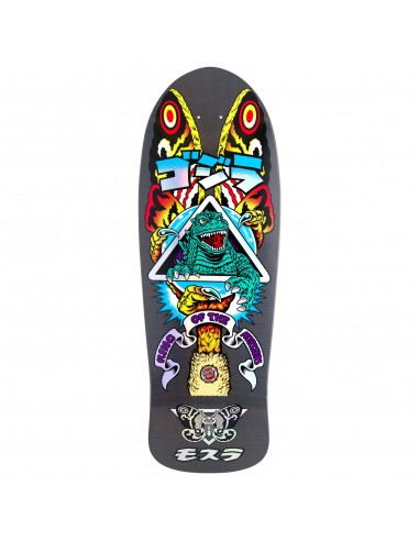 Santa Cruz x Godzilla Mothra Natas Shaped deck 10.5" x 30.14" meilleur choix