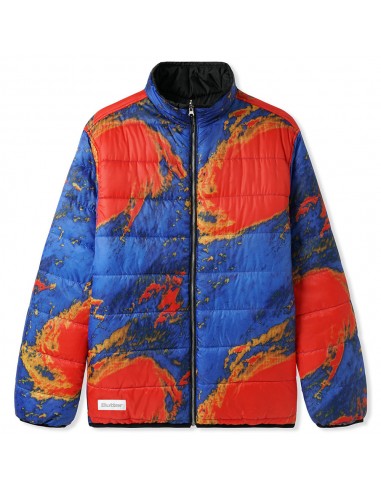 Butter Goods Cyclone Reversible Puffer Jacket Black Jusqu'à 80% De Réduction