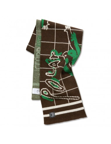 Polar Skate Co. Team Scarf Clubb Inc Brown 2024