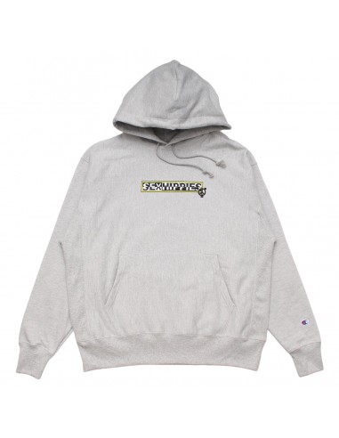 Sexhippies Pedro Heavyweight Hooded Sweatshirt Grey Le MVP de beaucoup