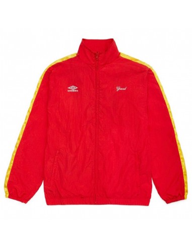 Grand Collection X Umbro Track Jacket Red/Yellow à prix réduit toute l'année