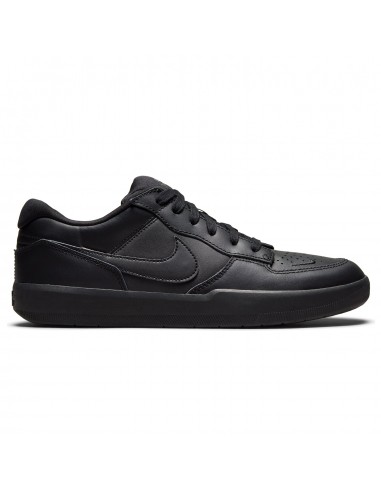 Nike SB Force 58 Premium Leather Black/Black Amélioration de cerveau avec