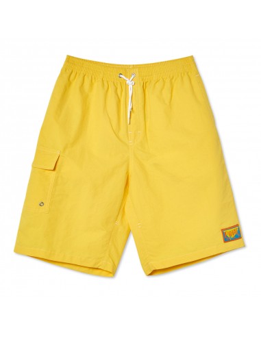 Polar Skate Co. Spiral Swim Shorts Yellow pas cher chine