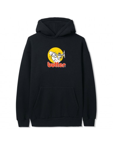 Butter Goods Brass Pullover Hood Black Dans la société mordern