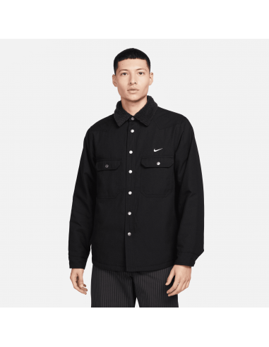 Nike SB Padded Flannel Skate Jacket Black/Off White Par le système avancé 